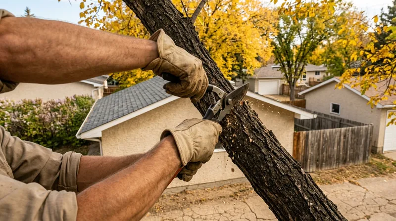 Tree Trimming in Regina