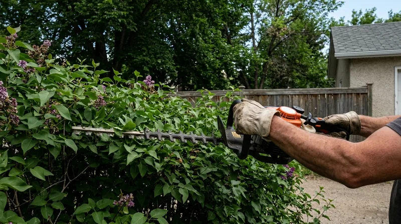 Hedge Trimming in Regina